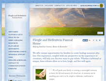 Tablet Screenshot of fleegleandhelfenbein.com